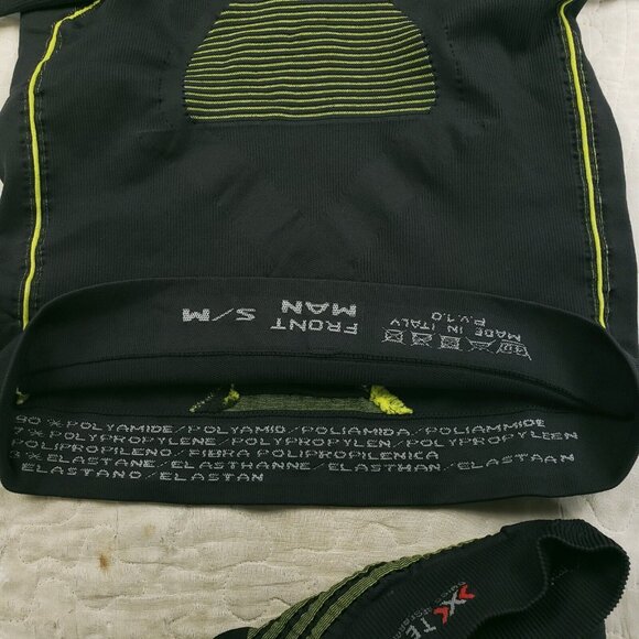 X Bionic Set Thermo Shirt Pants Compression Suit PV 1.0 S/M Small Medium Gray - Picture 7 of 7